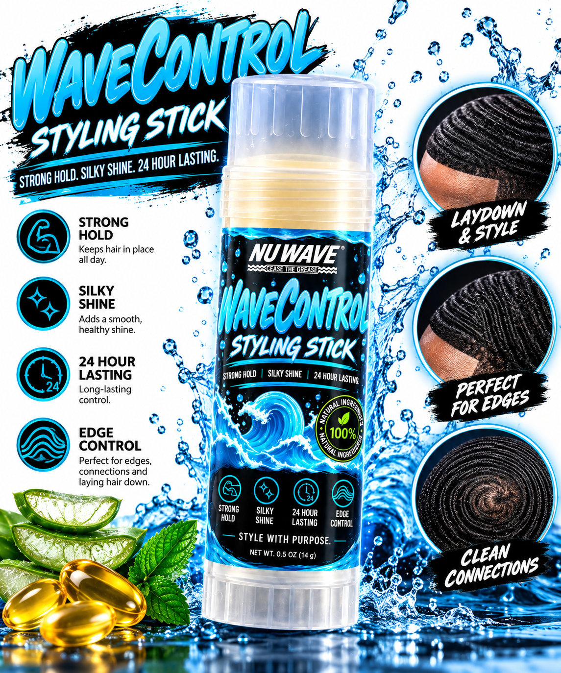 Wave Control Styling Stick