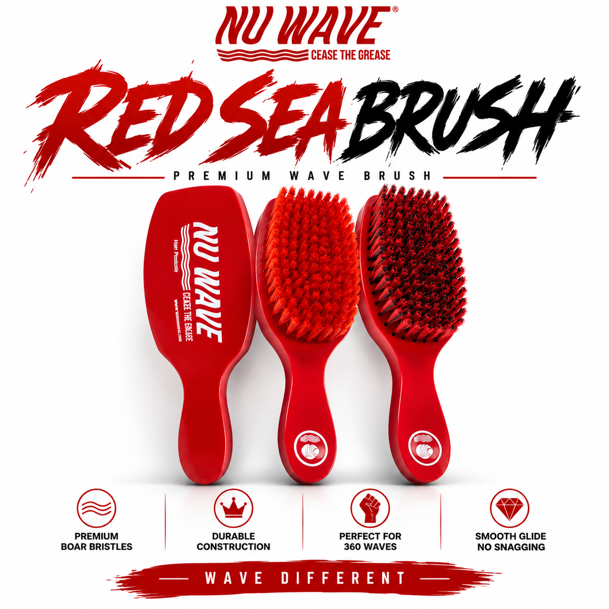 Red Sea Hair Brushes #1